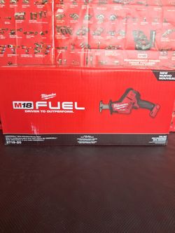 MILWAUKEE M18 FUEL 18V LITHIUM-ION BRUSHLESS CORDLESS HACKZALL RECIPROCATING SAW ( TOOL ONLY  )