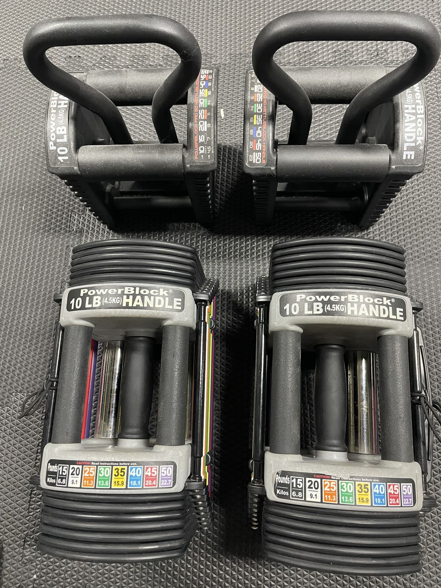Power block 50 dumbbells