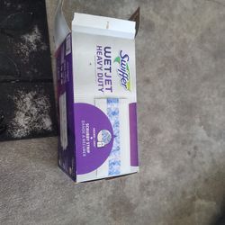 Swiffer Wet Jet Heavy Duty Opened Box