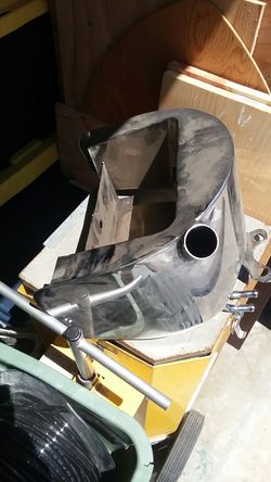 Harley oil tank