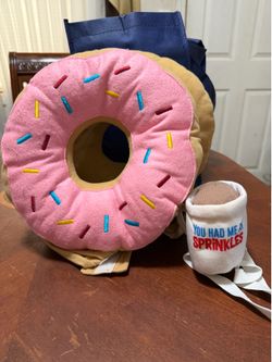 Pink Sprinkle Donut Dog Costume