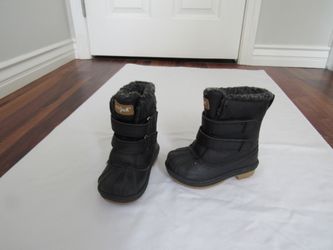 Cat & Jack, 7T Black Snow Boots