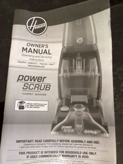 Hoover carpet Cleaner