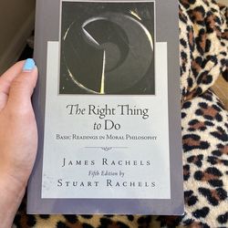 The Right Thing To Do Book