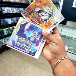 Pokemon Sun Pokemon Moon 3ds