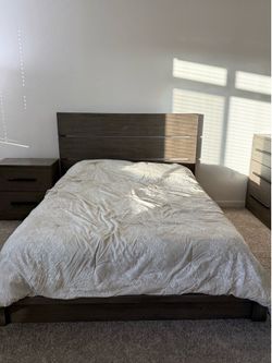 Bed Frame and Mattress