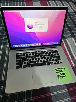 MacBook Pro 15-inch Retina 2015 i7 16GB 512GB