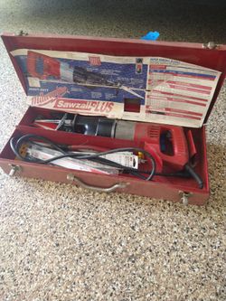Vintage Milwaukee corded sawzall  reciprocating used