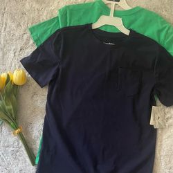Tommy Bahama Boys 2-Pack Pocket T-Shirts XL (14) – New With Tags