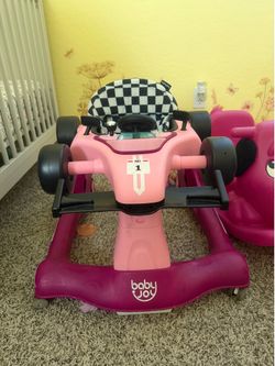 Race car walker / grow with me