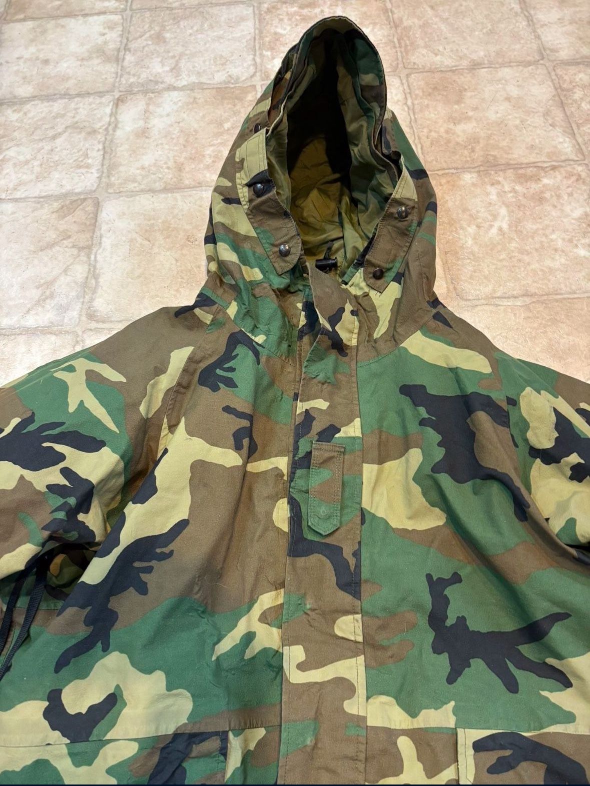 Military Surplus M81 Woodland Camo GoreTex Parka