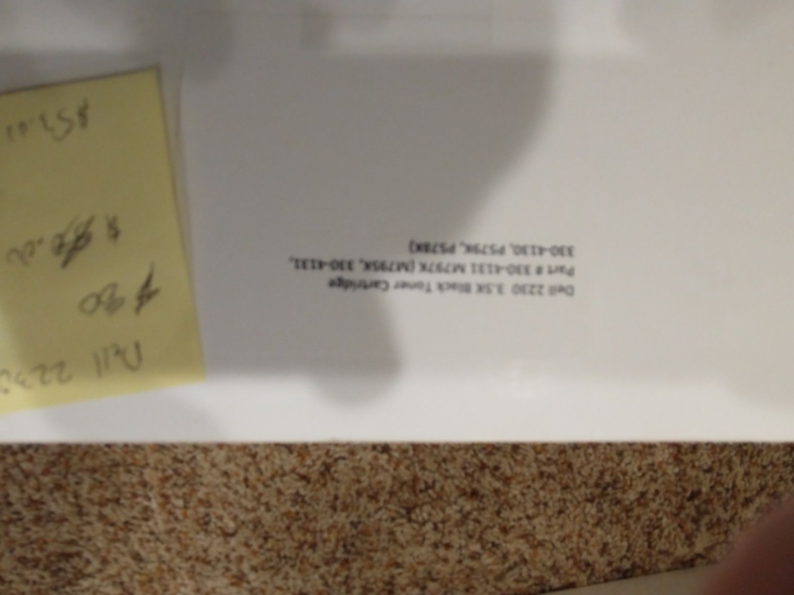 Dell 2230 3.5 k black toner cartridge