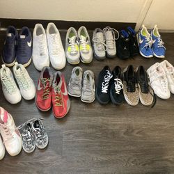 Nike ,Jordan, Vans,  and Reebok Shoe Lot