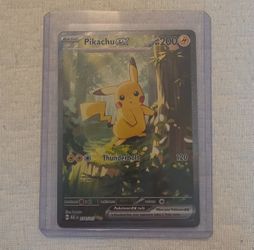 Pikachu ex 276/217 ASC Ultra Rare Full Art Holo Pokemon TCG Card