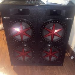 Dolphin SP-148BT 4×15” Jumbo Party Speaker 