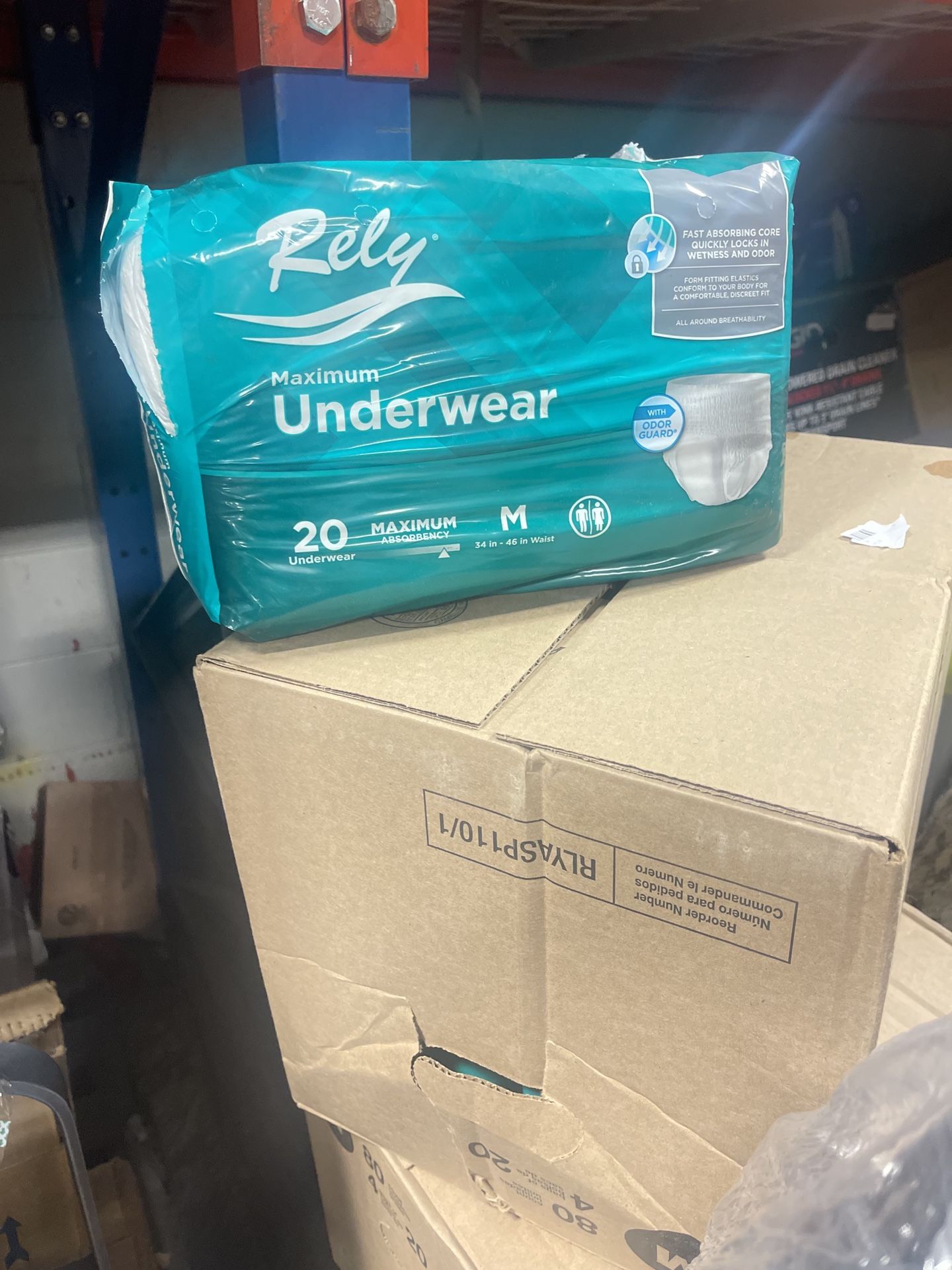 Bulk Sale 4 Packs Of Diapers To One Case 40 Cases Available 25 Each