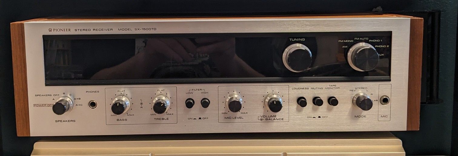 Pioneer Stereo Receiver Model SX-1500TD