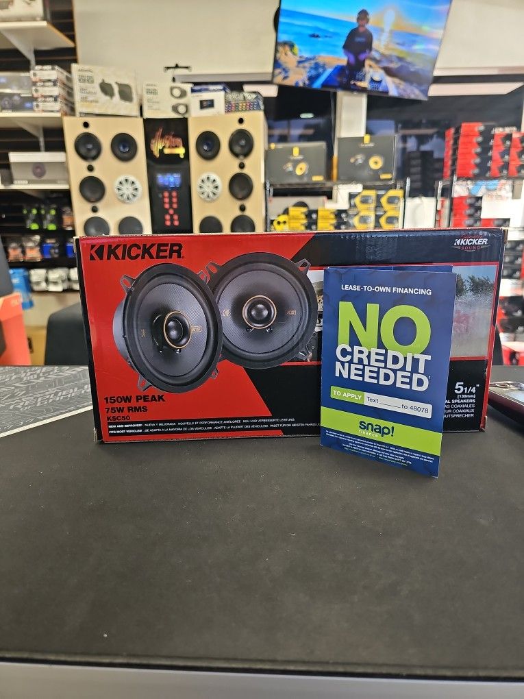 Kicker 5 1/4 Coaxial Speaker