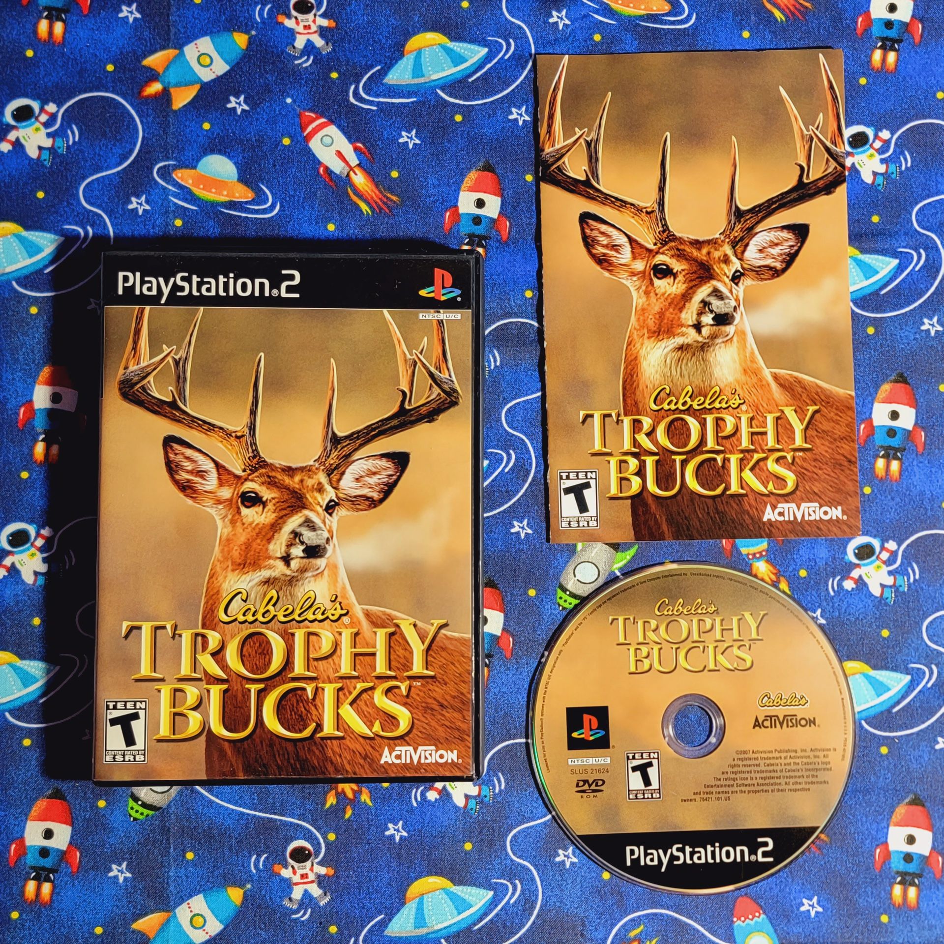 Cabelaโs Trophy Bucks PS2 PlayStation 2 Complete CIB Minty