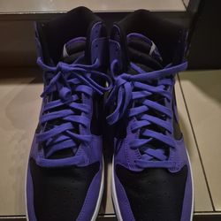 Purple and Black Nike Dunk High