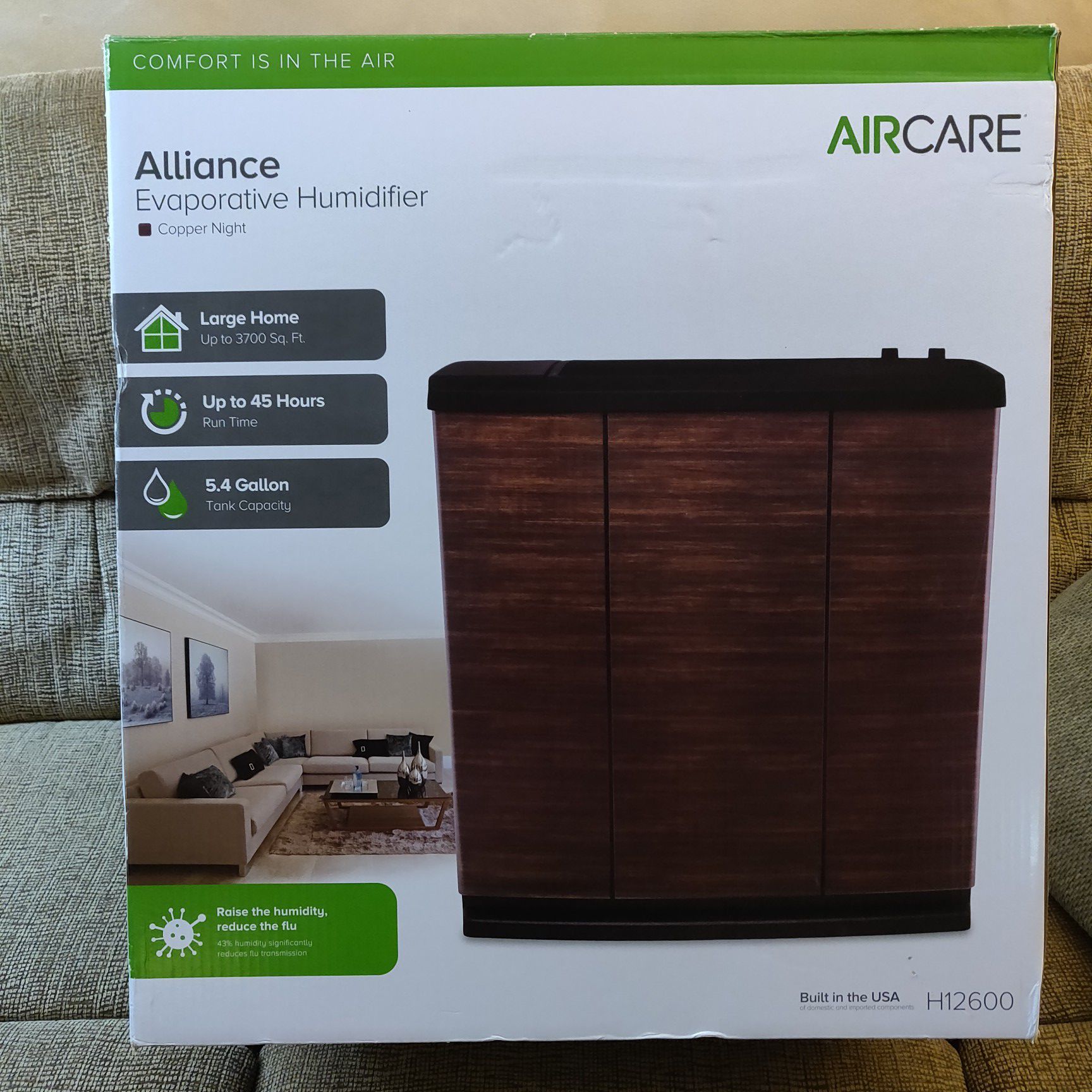 AIRCARE H12600 Digital Whole-House Console-Style Evaporative Humidifier