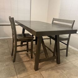 Table and Bench 