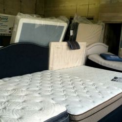Full Set Mattress And Box Spring