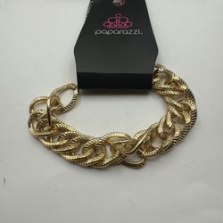 Paparazzi Gold Chain Bracelet 7 Inch With 2 Inch Extension Size Lobster Hook NWT