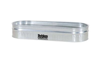 Behlen Country 70-Gallon Galvanized Stock Tank Excellent Condition with Liner Farm Livestock Garden
