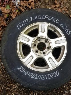 Ford F150 Rim And Tired
