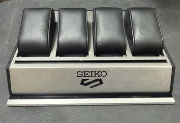 Seiko Dealer Display Stand 4 Pillow Watch Holder - Authentic
