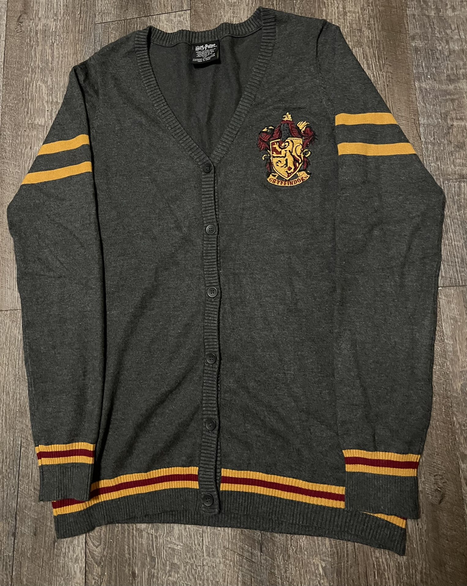Universal Studios Harry Potter Gryffindor Cardigan Sweater size Small