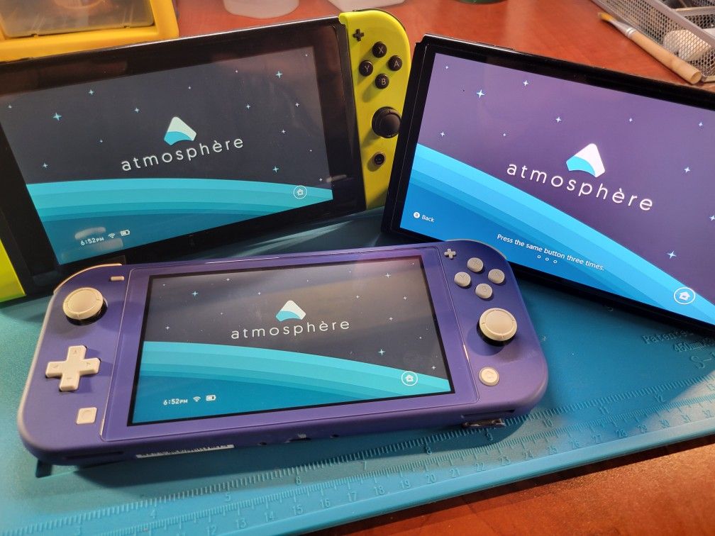 Nintendo Switch Mod Hack Jailbreak OLED V2 V1 Lite Patched Unpatched