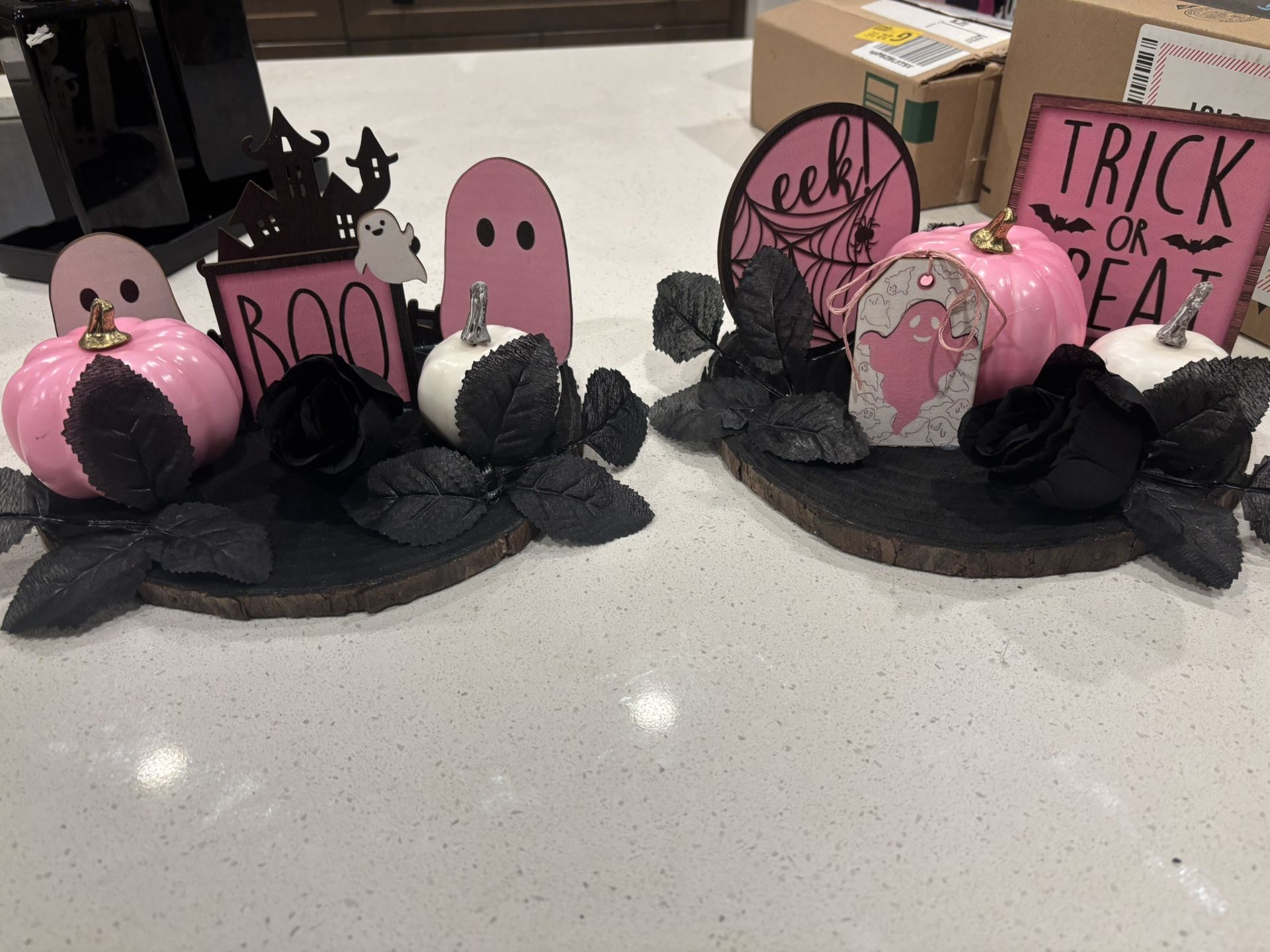 2 - Halloween Centerpieces