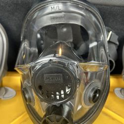 New Full Face Respirator, And Two New  Cartridges