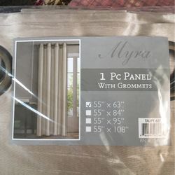 Brand New  Grommet Curtains , Still  In  Packages!!
