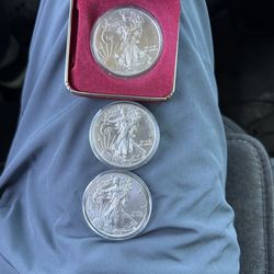 Silver  coins
