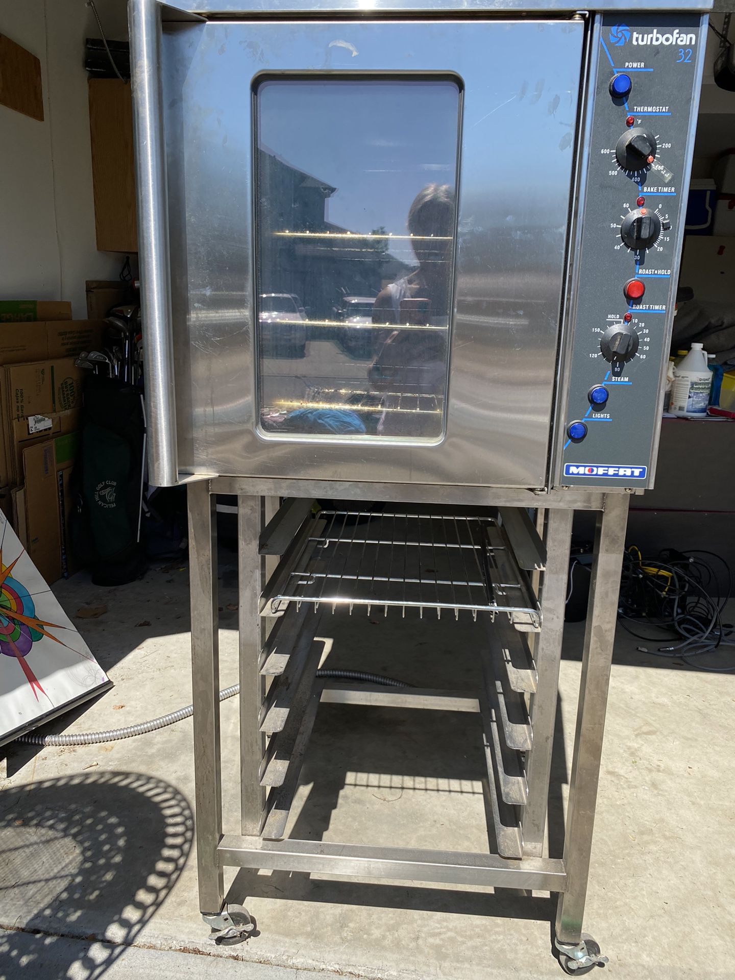 Moffat Commercial Self Venting Oven