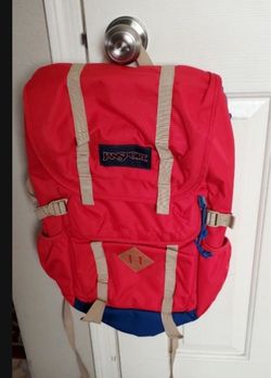 JanSport Red Hiking Backpack