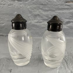 Lenox Windswept Salt & Pepper: Crystal & Silver