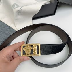 Versace Men’s Belt With Box 2026 New 