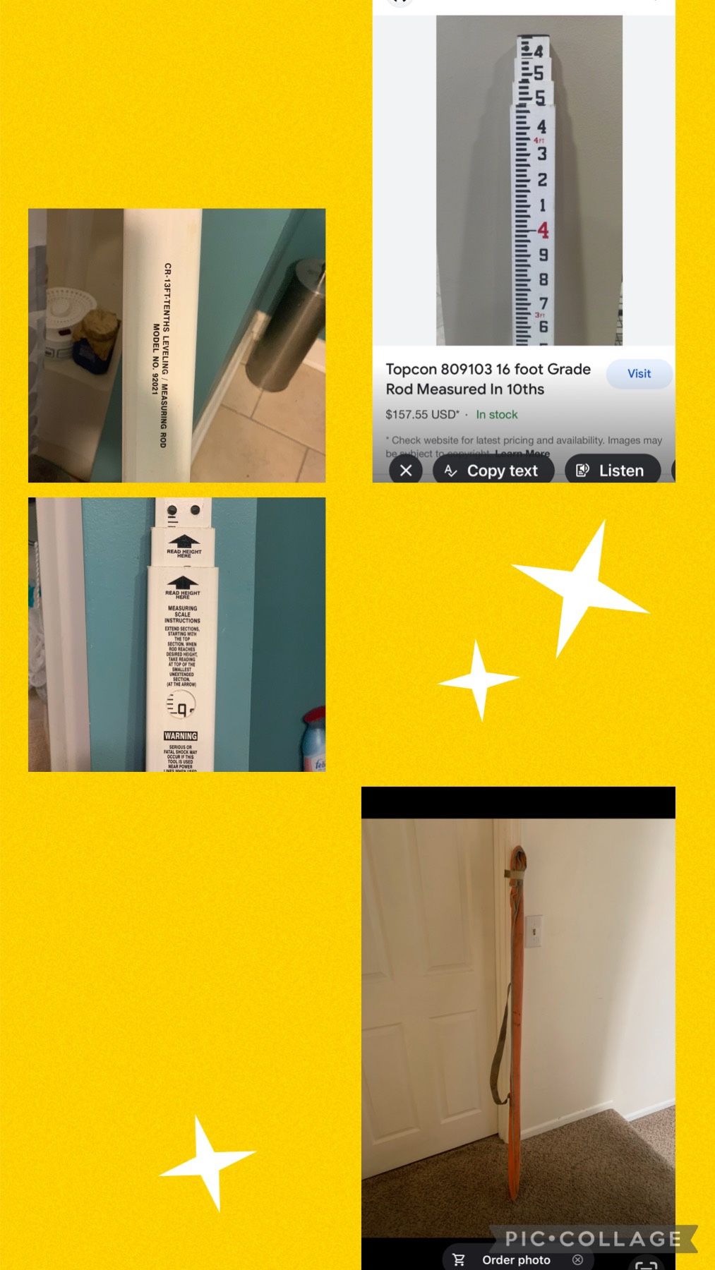 Measuring Rod