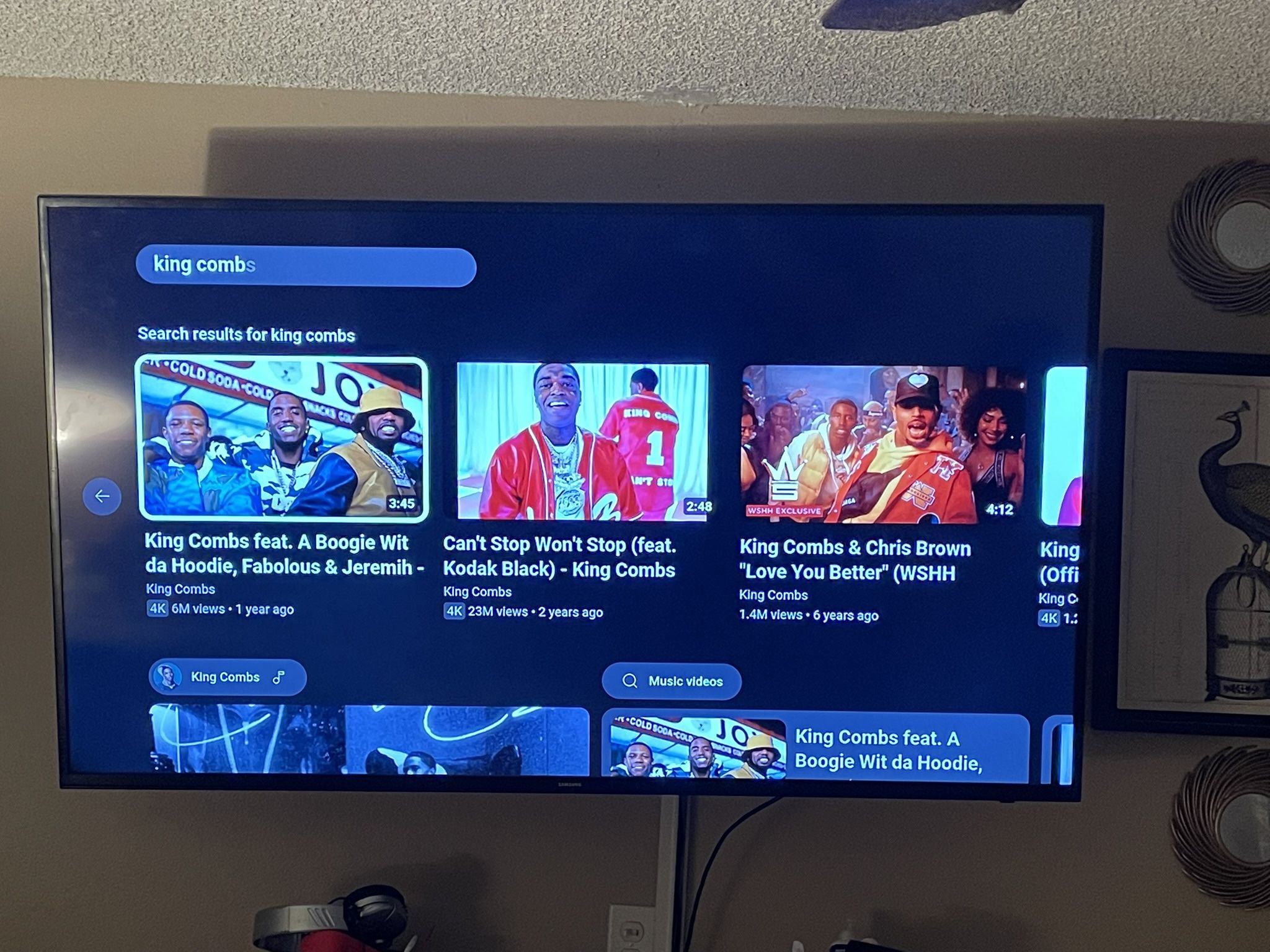 65 inch Tv SAMSUNG ( Not smart Tv) 4k