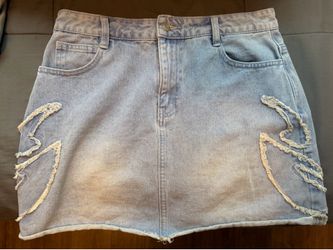 Denim Skirt