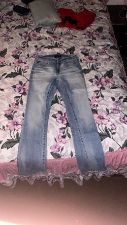 Salvage buckle jeans