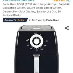 Air Fryer Paula Deen In Hood Condition 