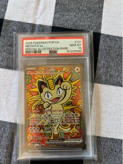 PSA 10 Meowth EX SIR