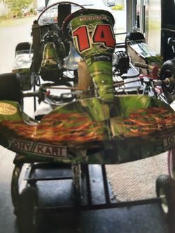 Tony Kart racing go cart