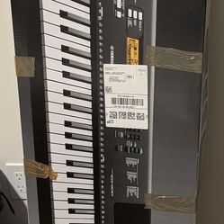 YAMAHA PSR-EW300 SA 76-Key Portable Keyboard Bundle with Stand and Power Supply