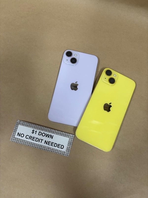 Apple IPhone 14 Plus 5G - Only $1 Today Pay The Rest Later!
